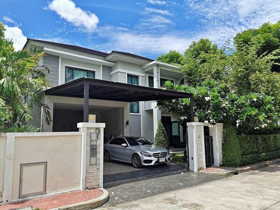 ให้เช่าบ้านเดี่ยว 2ชั้น  ถนนลาดกระบัง 20 โครงการ เพอร์เฟคมาสเตอร์ พีซ เลค อเวนิวPerfect Master Piece Lake Avenue  4 ห้องนอน 4 ห้องน้ำ