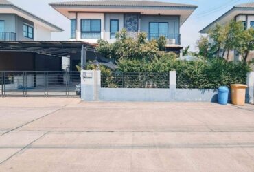 ขายบ้านเดี่ยว2ชั้น  The Trust รังสิต คลอง 4 ลำลูกกา  เนื้อที่ 56 ตรว มี 4 ห้องนอน 3 ห้องน้ำ