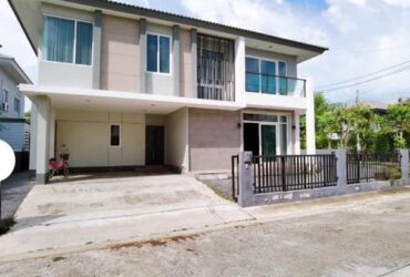 ขาย บ้านเดี่ยว2ชั้น  คาซ่า เพรสโต้ วงแหวน-ปิ่นเกล้า  เนื้อที่ 70 ตรว แปลงมุม มี 4 ห้องนอน3 ห้องน้ำ