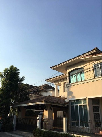 POR2324 ให้เช่า บ้านเดี่ยว หมู่บ้าน Lalin Green Ville  ลลิลกรีนวิลล์ ถนนเฉลิมพระเกียรติ ร.9 ซอย53 ใกล้แอร์พอร์ตเรลลิ้งค์ ทับช้าง