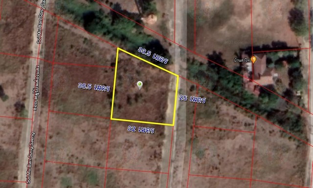 ที่ดินเปล่าถมแล้ว บ้านส่องแสง พื้นที่ 248 ตร.ว. ถนน 3422 ลาดบัวหลวง อยุธยา