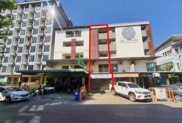 ขายหอพัก อาคารพาณิชย์ 5 ชั้น 39.9 ตร.ว. มี 8 ห้องพัก  เมืองเอก รังสิต ใกล้ ม.รังสิต ปทุมธานี