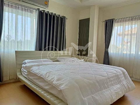 บ้านเช่า บ้านเดี่ยว 3ห้องนอน 3ห้องน้ำ พร้อมอยู่แอร์ทั้งหลัง เทิดราชัน นาวง รังสิต สรงประภา