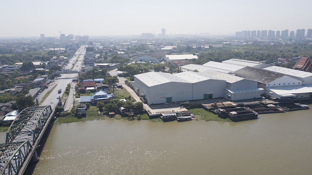 BH1385 ให้เช่าท่าเทียบเรือ ติดริมแม่น้ำเจ้าพระยา ติดสะพานนวลฉวี เหมาะกับหลายธุรกิจ