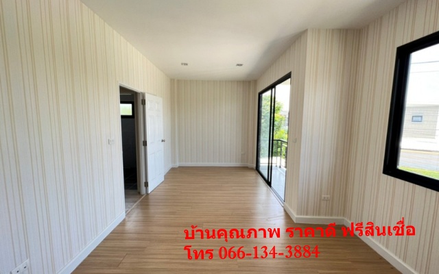 ขาย บ้าน บางบ่อ สมุทรปราการ โครงการ  แอมมิตี้ บางนา เทพารักษ์ ขนาด 56 ตร.ว.
