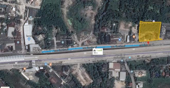 ขายที่ดินถมแล้ว 2 ไร่ 1 งาน ถนนรัตนาธิเบศร์ ติดแนวรถไฟฟ้าสายสีม่วง ใกล้สถานีบางพลู 350 เมตร สร้างตึกสูงได้