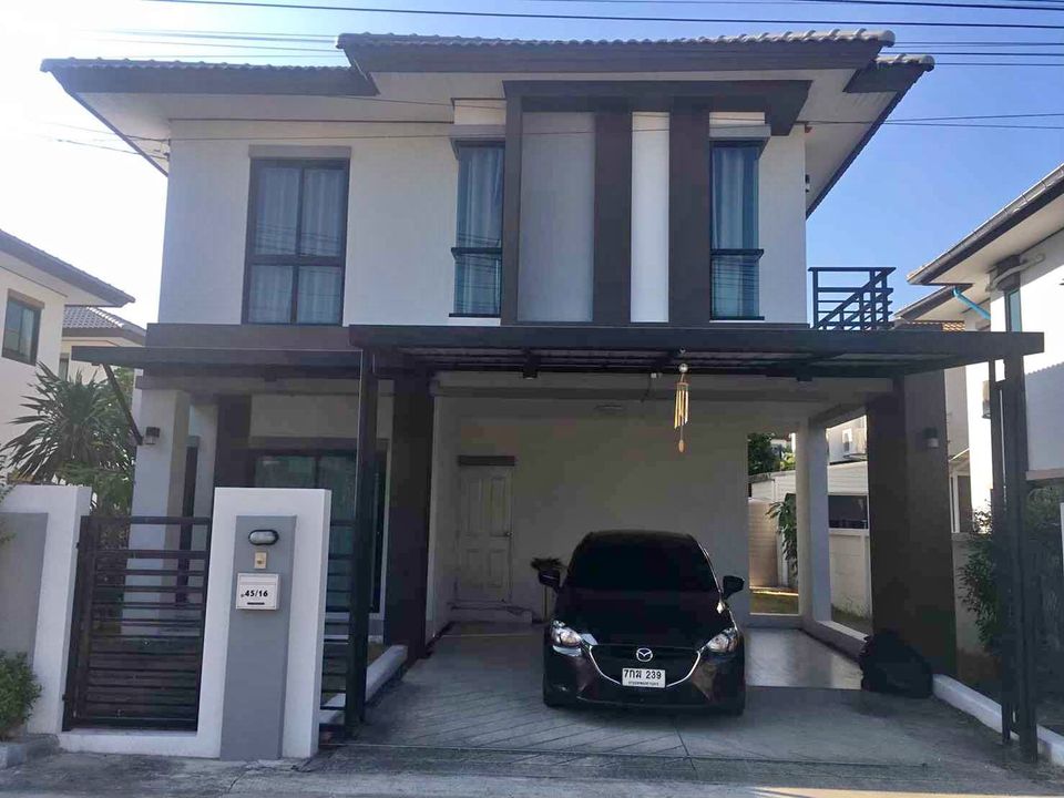 CH732-BH-RE เช่าบ้านเดี่ยว ย่านมหิดล ศาลายา 3 นอน พร้อมเฟอร์ บรมราชชนนี