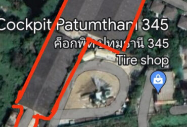 ขายที่ดินพร้อมสิ่งปลูกสร้าง สำนักงาน 2 ชั้น+ดาดฟ้า พร้อมโกดัง เหมาะทำเป็นธุรกิจได้ ทำเลดี
