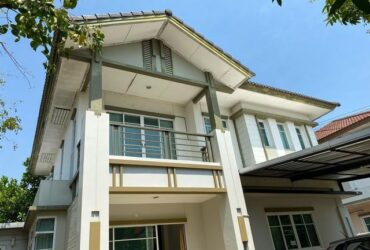 บ้านเช่า บ้านเดี่่ยวหมู่บ้านสราญสิริราชพฤกษ์-แจ้งวัฒนะ 3ห้องนอน 2ห้องน้ำ