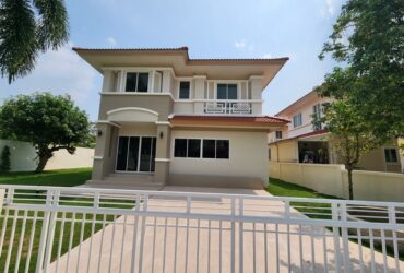 SF018 ขาย  The water house กาญจนาภิเษก –  บ้านหลังมุม พร้อมพื้นที่ข้าง
