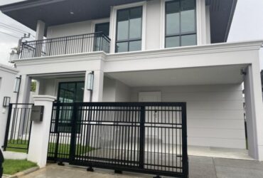 รหัสC5464 ให้เช่าบ้านเดี่ยว 2ชั้น หมู่บ้านเศรษฐสิริ พัฒนาการ เป็นบ้านหลังมุม เลี้ยงสัตว์เล็กได้