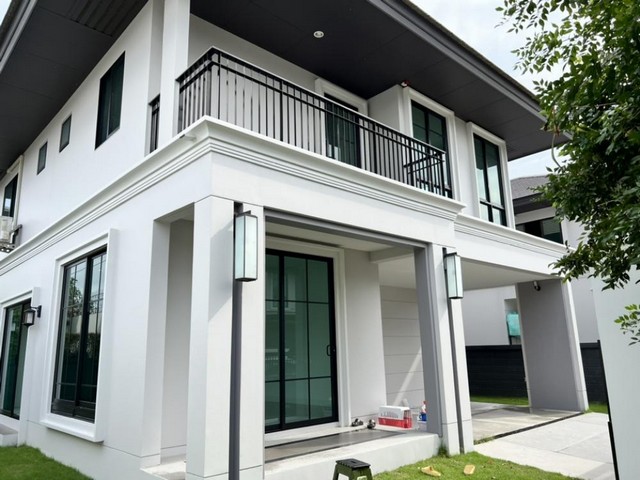 รหัสC5464 ให้เช่าบ้านเดี่ยว 2ชั้น หมู่บ้านเศรษฐสิริ พัฒนาการ เป็นบ้านหลังมุม เลี้ยงสัตว์เล็กได้