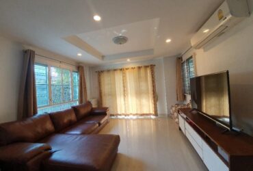 รหัสC5475 ให้เช่าบ้านเดี่ยว 2ชั้น หมู่บ้านชวนชื่นโมดัส-แจ้งวัฒนะ ถนนเลี่ยงเมืองปากเกร็ด นนทบุรี