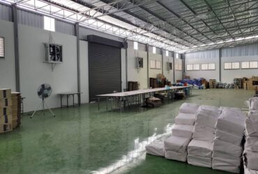 BAT335 ขาย ให้เช่า โรงงานพื้นที่ใช้สอยขนาด2800ตรม. ศูนย์กลางนิคมอุตสหกรรมต่างๆ  จ.ชลบุรี  เขต EEC  ใกล้ถนน 331