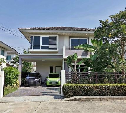 ขายบ้านเดี่ยว2ชั้น 58 ตร.ว ย่านกิ่งแก้ว หมู่บ้านศุภลัยไพร์ บางนา วงแหวนใกล้สนามบินสุวรรณภูมิ