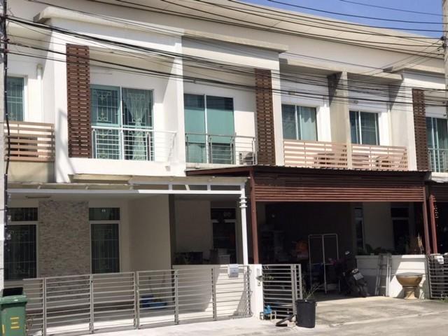 ให้เช่าทาวน์เฮ้าส์ 2 ชั้น โครงการ Habitown Watcharapol วัชรพล สายไหม