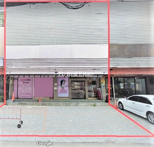 BH2092 ให้เช่าอาคารพาณิชย์ติดถนนใหญ่ 1 ชั้นครึ่ง ย่านศรีนครินทร์ เหมาะ ทำคลีนิกแบ่งเป็นห้องๆมีทั้งหมด 10 ห้อง มีที่จอดรถลูกค้า 4 คัน