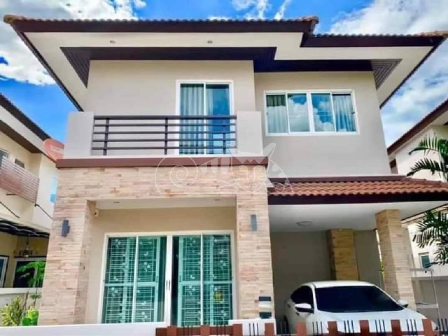 บ้านให้เช่า บ้านเดี่ยวหมู่บ้านราณีสิริ ลาดปลาเค้า43 2ชั้น  3ห้องนอน 3ห้องน้ำ เฟอร์นิเจอร์บางส่วน ใกล้ม.เกษตรเพียง 3 กม.