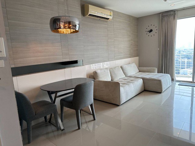 ปล่อยเช่าห้องคอนโด Villa Sathorn krungthonburi ขนาด 56 ตารางเมตร 1 นอน 1 น้ำ ห้องมุม วิวแม่น้ำ