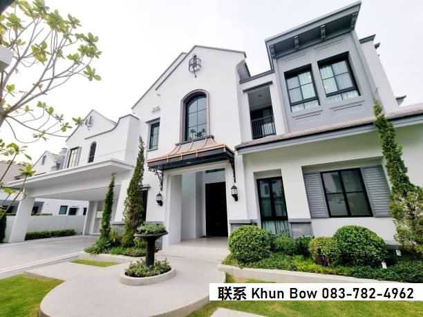 CC 1314  ให้เช่าบ้านหรู 2 ชั้น โซน เขตสะพานสูง Nantawan Rama 9 New Krungthepkreetha  ใกล้ทางด่วนมอเตอร์เวย์