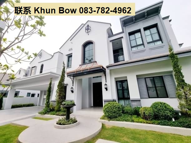 RENT บ้านหรู 2 ชั้น โซน เขตสะพานสูง Nantawan Rama 9 New Krungthepkreetha  ใกล้Wellington International School