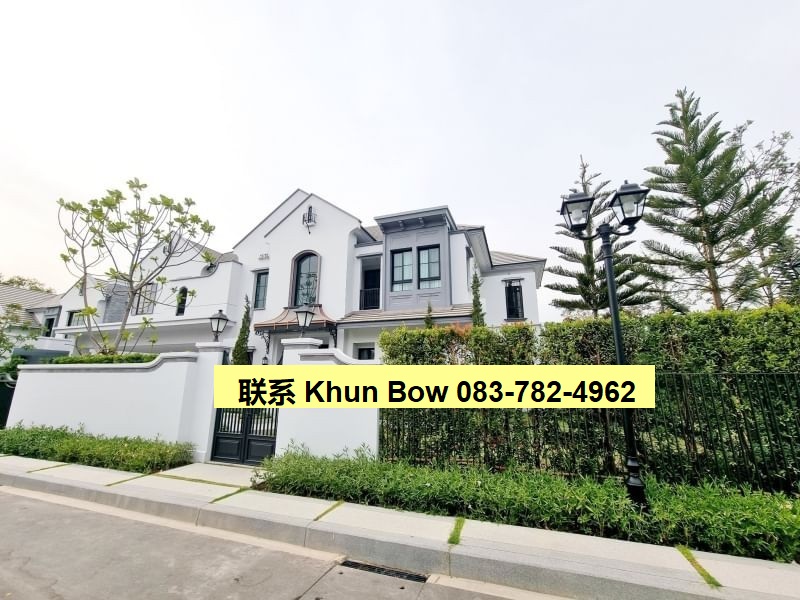 RENT บ้านหรู 2 ชั้น โซน เขตสะพานสูง Nantawan Rama 9 New Krungthepkreetha  ใกล้Wellington International School