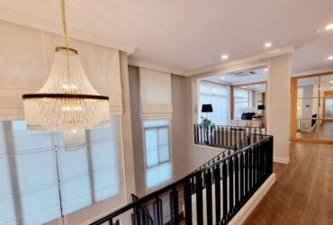 ปล่อยFOR RENTบ้านหรูใหม่ เขตสะพานสูง โครงการนันทวัน พระราม9  ให้เช่าราคา 650000ใกล้โรงเรียนนานาชาติ