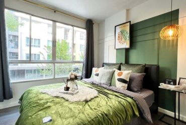 ให้เช่าคอนโดห้องสวย  dcondo Campus Resort Bangna (ดีคอนโด แคมปัส รีสอร์ท บางนา ) 1 ห้องนอน 1 ห้องน้ำ
