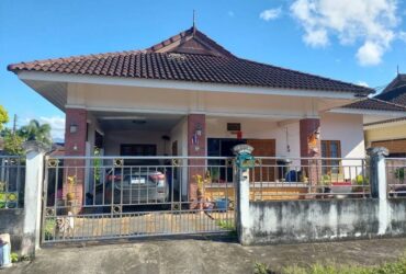 ขายด่วนบ้านสวย หมู่บ้านสหมิตร 5 ใกล้โลตัส ทุ่งสง นครศรีธรรมราช ZSTO95