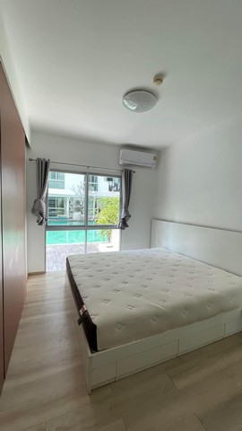 ให้เช่า A Space Condo Asoke-Ratchada  1นอน ระเบียงติดสระว่ายน้ำ  ใกล้MRT พระราม9
