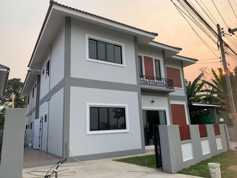 บ้าน สันผักหวาน  หางดง  รหัสทรัพย์ OPS03-076 แบบ 3 ห้องนอน 3 ห้องน้ำ ขนาด 43.7  ตร.ว. ขาย 2,590,000  บาท ทักไลน์ >> 0647379761 คุณ ไข่เจียว