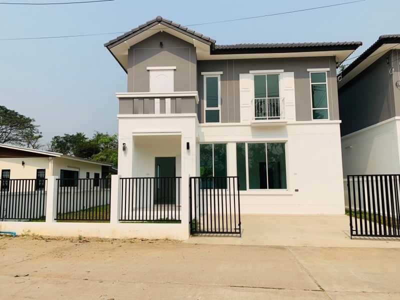 บ้าน โซนน้ำแพร่ หางดง  รหัสทรัพย์ OPS03-074 แบบ 3 ห้องนอน 3 ห้องน้ำ ขนาด 41  ตร.ว. ขาย 2,990,000  บาท ทักไลน์ >> 0647379761คุณ ไข่เจียว