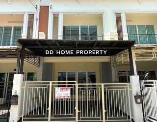 ขายหมู่บ้านวิชั่นสมาร์ทซิตี้ ติดถนนนครอินทร์ หน้าบ้านหันทางทิศใต้ (DD001170)
