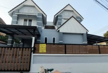 ขายบ้านเดี่ยว 2 ชั้น หมู่บ้านคุณาลัย บางขุนเทียน-ชายทะเล ทำเลดี น่าอยู่
