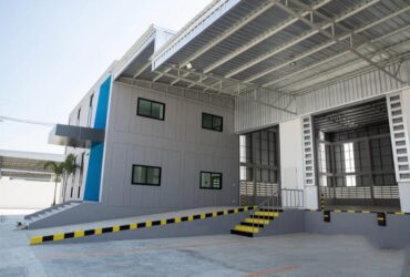 FPL886 ให้เช่าโกดัง พื้นที่ใช้สอย 1,870 ตรม.ย่านบางนาตราด กม.23 เดินทางสะดวกใกล้ทางด่วน เหมาะทำคลังสินค้า