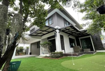 FPL895 ให้เช่าบ้านเดี่ยว 2 ชั้น โครงการมัณฑนา บางนา กม.7 ใกล้ทางด่วนบางนา