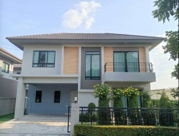 ให้เช่าบ้านเดี่ยว 2 ชั้น 53 ตรว. 4 ห้องนอน ไลฟ์ บางกอก บลูเลอวาร์ด รามอินทรา 65 ใกล้สถานีรถไฟฟ้าสายสีชมพู