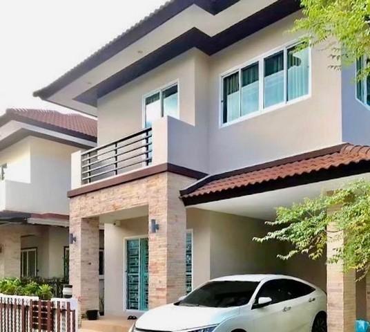 FPL906 ขายบ้านเดี่ยว เนื้อที่ 40 ตรว.หมู่บ้านนราณีสิริเกษตร-นวมินทร์ ซอยลาดปลาเค้า 43 เดินทางสะดวก