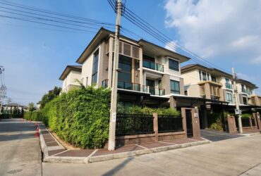 ขายบ้านเดี่ยว หลังมุม 3 ชั้น Passorn ภัสสร สรงประภา ดอนเมือง ตกแต่งเฟอร์บิ้วอินอย่างดีครบ ใกล้ทางด่วนศรีรัช