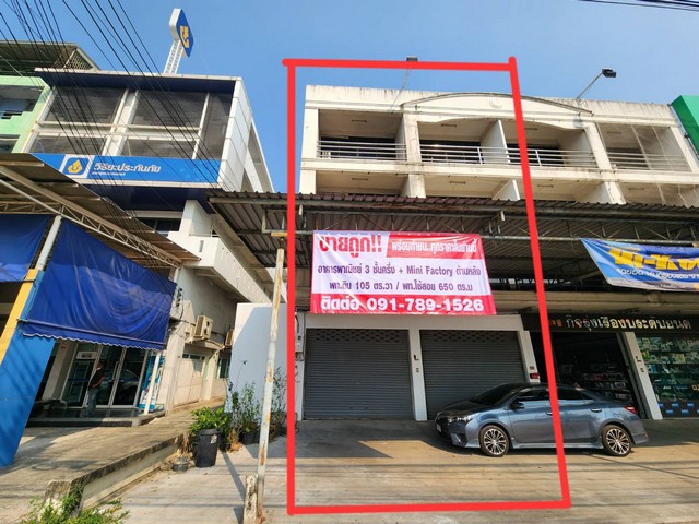 SE001 ขาย อาคารพาณิชย์  พร้อม Mini Factory  ที่สุดของทำเล ติด ถ.พุทธมนฑลสาย 4