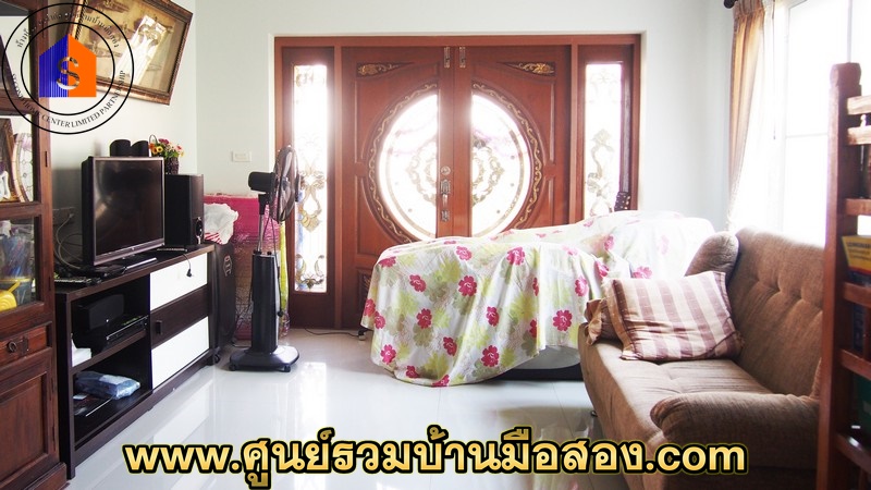 บ้านเดี่ยว 2 ชั้น โครงการพรพิศ 2 (หลังริม) พร้อมสระว่ายน้ำส่วนตัว  ติดกับบิ๊กซี อยุธยา สายเอเชีย