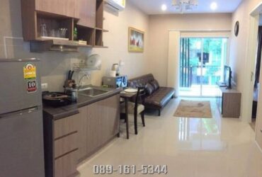 ขายและให้เช่า คอนโดพร้อมเฟอร์นิเจอร์ Happy Condo ลาดพร้าว 101 บรรยากาศรื่นรมย์และเป็นส่วนตัว ใกล้ถนนลาดพร้าว