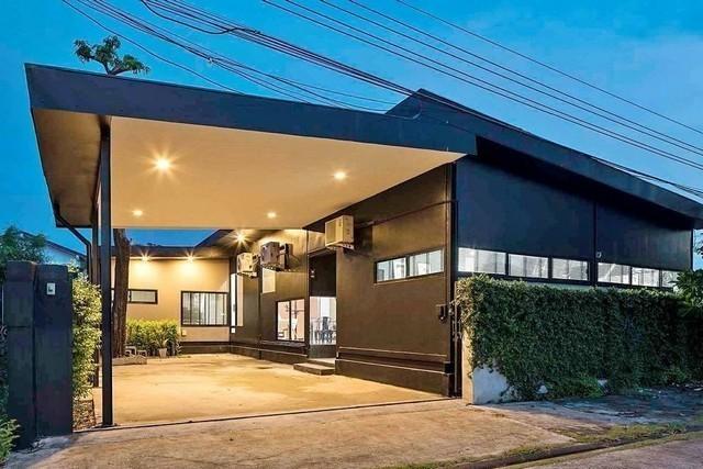 ให้เช่าบ้านเดี่ยวชั้นเดียว 91 ตรว. รามอินทรา 34 ซอยอยู่เย็น เหมาะทำออฟฟิศ (สตูดิโอ) ใกล้เลียบทางด่วนเอกมัย-รามอินทรา