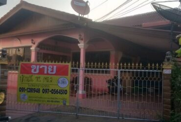 ขายบ้านเดี่ยว2ชั้น 72ตรว. ที่ตั้ง27 ซอย ยุพาฤทธิ์ ต.ในเมือง อ.เมือง จ.ยโสธร   ZE440