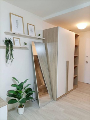 ขายคอนโดซิตี้วิลล่า ตึก D1 ชั้น 2 ห้องมุม ซอยลาดพร้าว130 รีโนเวทใหม่  fully furnished ใกล้เดอะมอลล์บางกะปิ