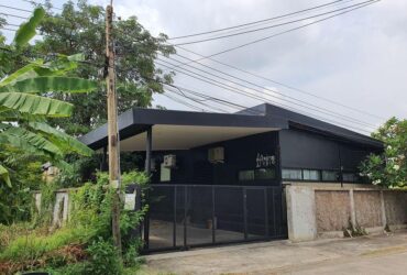 บ้านให้เช่า ขาย บ้านเดี่ยว ชั้นเดียว เหมาะทำออฟฟิศ(สตูดิโอ) รามอินทรา 34 ซอยอยู่เย็น