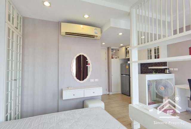 ขายคอนโด เดอะ พาทิโอ บางแสน (The Patio Condominium Bangsaen) แต่งครบ พร้อมอยู่