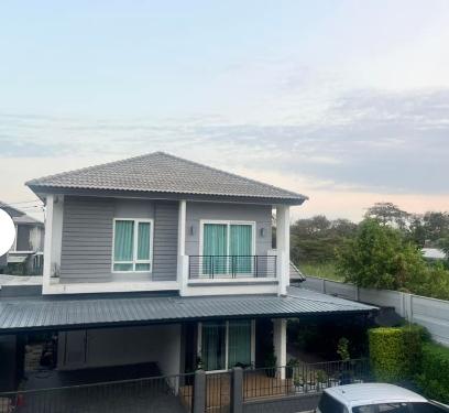 บ้านให้เช่า และ ขายบ้านเดี่ยว เดอะซิตี้ บางใหญ่  เนื้อที่ 52ตรว มี 4ห้องนอน 3ห้องน้ำ
