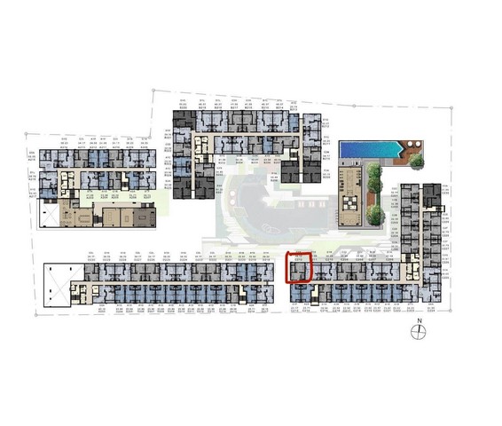 ขาย Atmoz ลาดพร้าว71 – 1 Bedroomอาคาร C  ไม่ค่อยได้อยู่ ใกล้Central Eastville