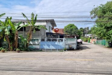 ขายที่ดินพร้อมบ้าน 53 ตารางวา หัวมุม  หมู่บ้านบัวขาว รามคำแหง 174 ราคาพิเศษ